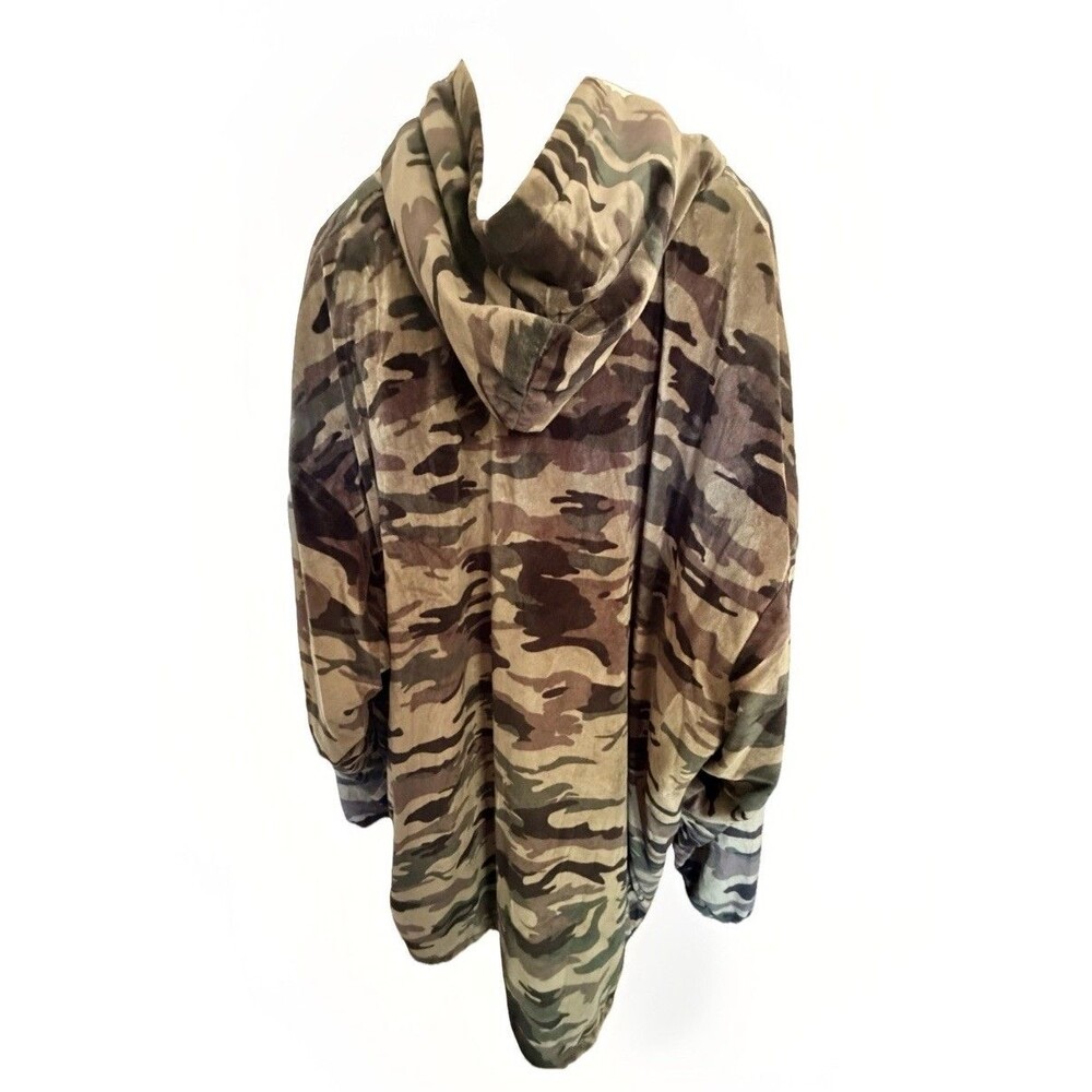 The Comfy Camouflage Pullover Hoodie w/ Hood & Pockets Unisex One Size